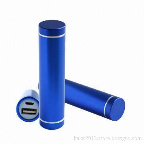 Power Banks, Made of Aluminum Alloy, Multi-Color Optional, 18650 Core Lithium, 2, 200mAh